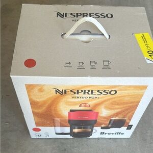 Vertuo Pop+ Spicy Red NIB from Target. Comes with coffee and 10$ coupon!